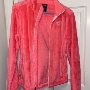 Pink north face